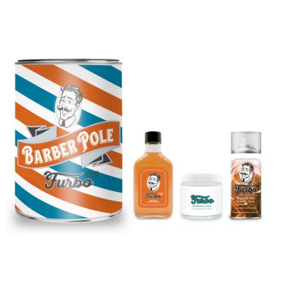 FURBO Vintage Orange Barber Pole 3pz x 300+100+100 ml